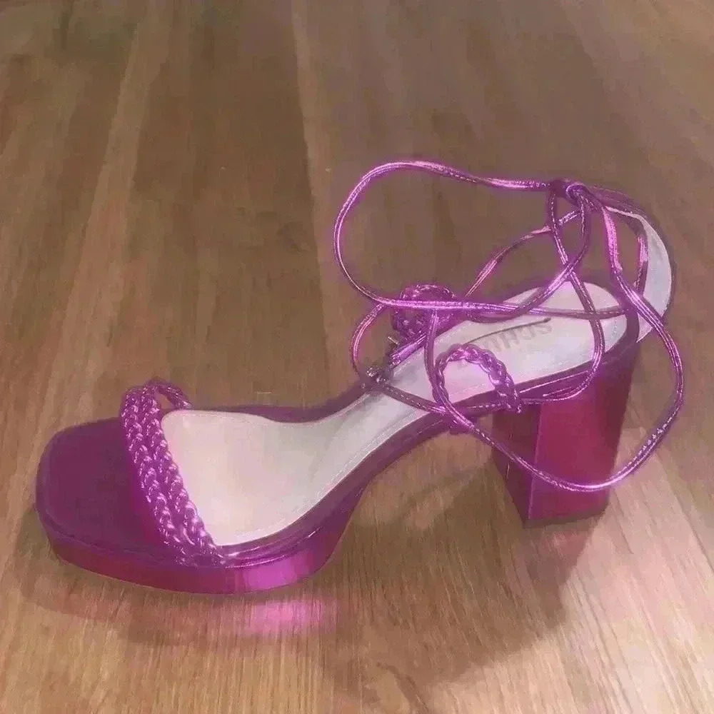 SCHUTZ Lunah Platform Sandals - Picture 12 of 16